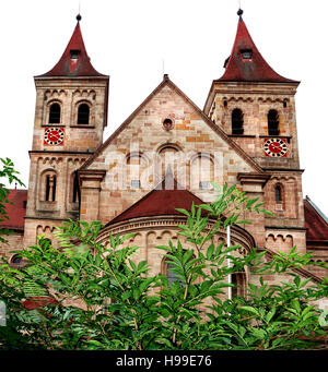 Basilique de Saint Vitus à Ellwangen, Allemagne Banque D'Images