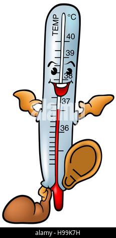 Thermomètre Illustration de Vecteur