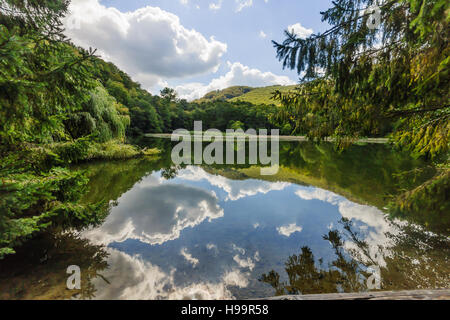 La vallée Szalajka, près de Szilvásvárad, Bukk hills, Hongrie Banque D'Images