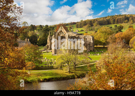 Prieuré de Bolton Bolton Abbey Wharfedale Yorkshire Dales Banque D'Images