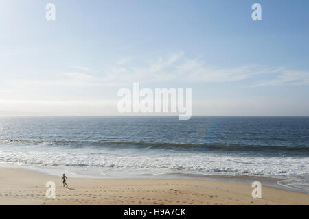 Marina State Beach et Fort Ord Dunes State Park, Californie. Banque D'Images