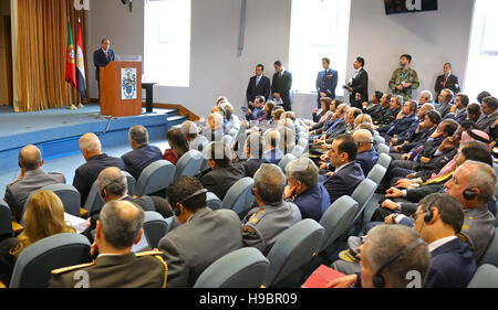 Lisbonne, Lisbonne, Portugal. 22 Nov, 2016. Le président égyptien, Abdel Fattah al-Sisi visite l'académie militaire portugais à Lisbonne, Portugal, 22 novembre 2016 © Bureau Président égyptien/APA/Images/fil ZUMA Alamy Live News Banque D'Images