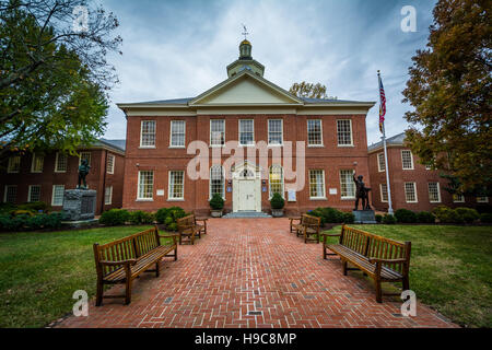 Le palais de justice du comté de Talbot, à Easton, Maryland. Banque D'Images