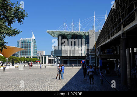 Oceanario de Lisboa, l'Océanarium de Lisbonne, l'architecte Peter Chermayeff, Parque das Nacoes, Nation's park, Lisboa, Lisbonne, Portugal Banque D'Images