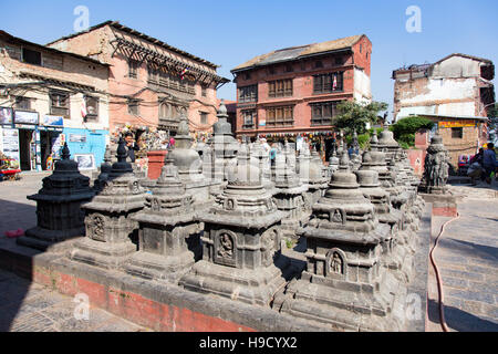 Swayambhunath Stupa (Monkey Temple), UNESCO World Heritage Site, Katmandou, Népal, Asie Banque D'Images