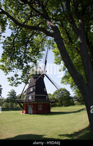 L'ancien moulin de Copenhague, Danemark dans Kastellet Banque D'Images