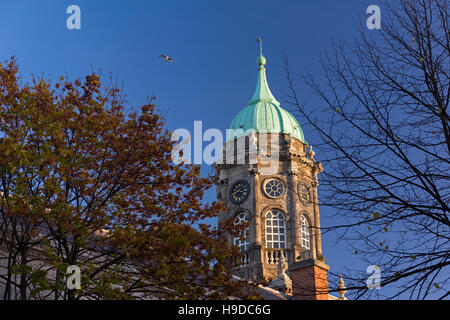 Tour de Bedford Le Château de Dublin Dublin Irlande Banque D'Images