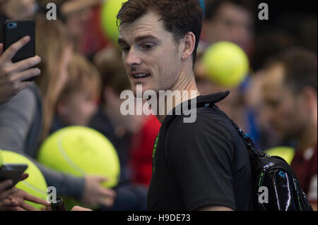 L'O2 London UK 19e Nov, 2016 Jour 7 Jamie Murray & Bruno Soares défait par Raven Klaasen (RSA) et Rajeev Ram. © sportsimages Banque D'Images