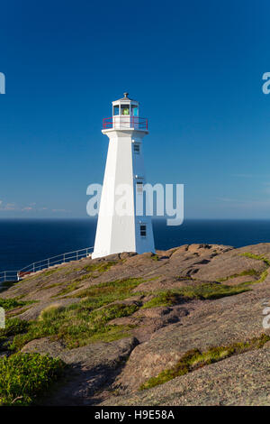 Le lieu historique national du Cap-Spear près de St John's, Terre-Neuve et Labrador, Canada Banque D'Images