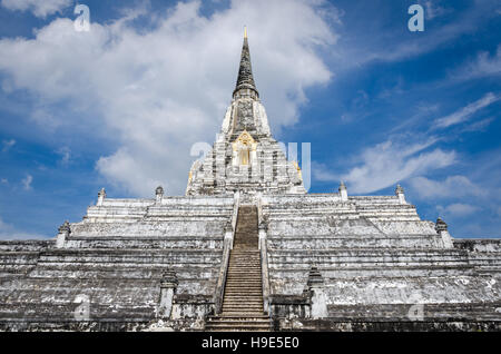 Ayutthaya (Thaïlande) Wat Phu Khao Thong Banque D'Images