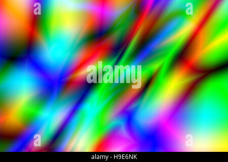 Fond arc-en-ciel lumineux Banque D'Images