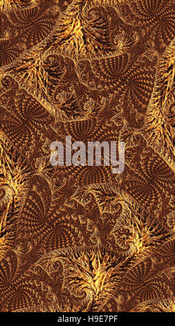 Résumé - texture complexe image générée numériquement Banque D'Images