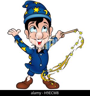 Assistant étoilé Illustration de Vecteur