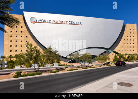 Vue extérieure de la World Market Center à Las Vegas, Nevada Banque D'Images