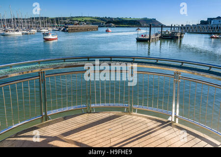 Plymouth Mayflower Steps Banque D'Images