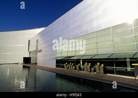 Finlande, Helsinki, Kiasma, Musée d'Art contemporain, architecte Steven Holl Banque D'Images