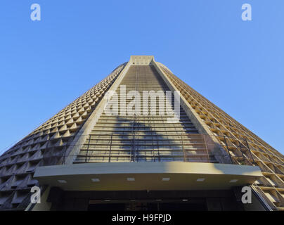 Brésil, Rio de Janeiro, vue de la cathédrale métropolitaine de Saint Sébastien. Banque D'Images