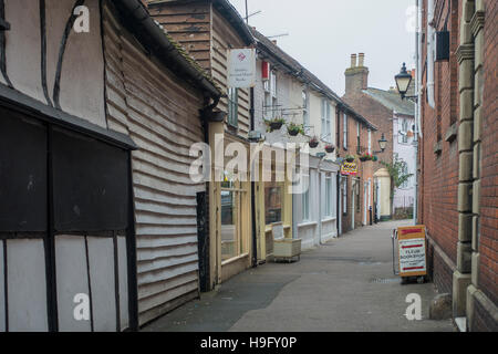 Gatefield Lane off Preston Street Faversham Kent England Banque D'Images