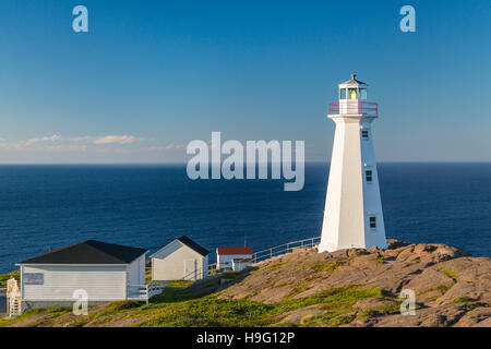 Le lieu historique national du Cap-Spear près de St John's, Terre-Neuve et Labrador, Canada Banque D'Images