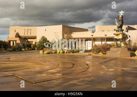 Nouveau Mexique, Santa Fe, Hill Museum, Museum of Indian Arts and Culture Banque D'Images