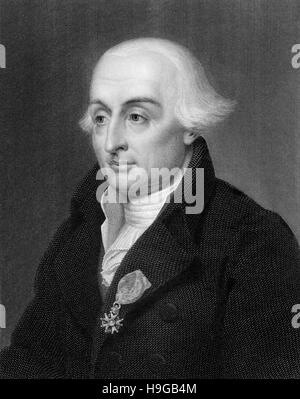 Joseph-Louis Lagrange ou Lagrancia ou Giuseppe Luigi Lagrangia, 1736 - 1813 , un mathématicien et astronome italien Banque D'Images
