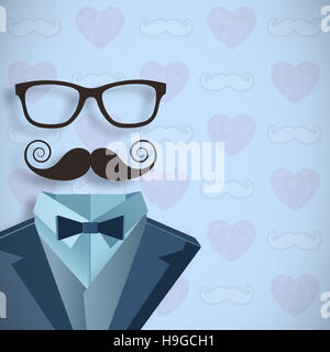 Image composite de l'icône de création numérique un buste Banque D'Images