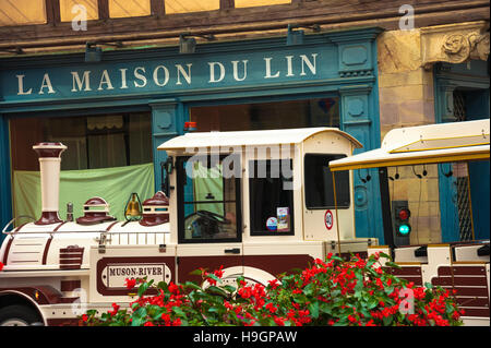 Obernai, ville pittoresque, route touristique du vignoble alsacien Bas-rhin, Alsace, France Banque D'Images