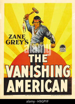 THE VANISHING AMERICAN 1925 célèbre Players-Lansky Corporation film avec Richard Dix Banque D'Images