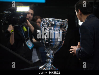 L'O2, le 20 Nov 2016. Unis World No 1 tasse est photographiée. © sportsimages. Banque D'Images