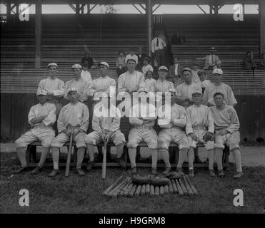 L'équipe de baseball de Richmond, 1912 Banque D'Images