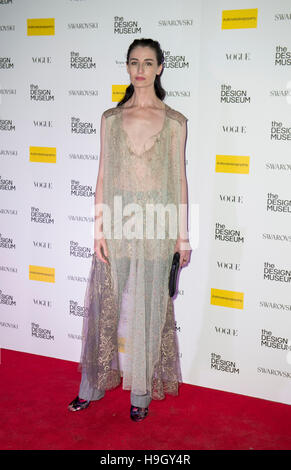 Londres, Royaume-Uni. 22 Nov, 2016. Erin O'Connor assiste à la conception VIP du Musée lancement le 22 novembre 2016 à Londres, Royaume-Uni Crédit : Gary Mitchell/Alamy Live News Banque D'Images