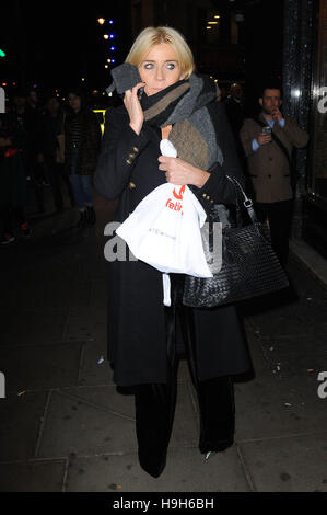 Michelle Collins vu à Inanch Clip-Ins Gold Class - lancement & Hair Show , Leicester Square, Londres, Royaume-Uni. 22 Nov, 2016 Banque D'Images