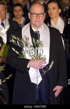 Monaco, Monaco. 23 Nov, 2016. 9ème Forum International Peace and Sport Monaco avec le Prince Albert II de Monaco et d'autres délégués | Verwendung weltweit/alliance photo Credit : dpa/Alamy Live News Banque D'Images