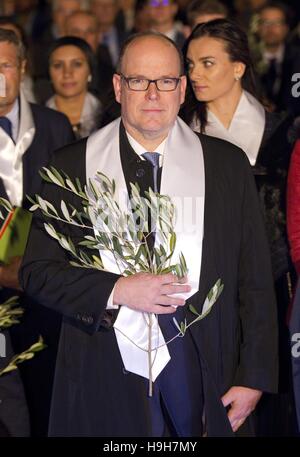 Monaco, Monaco. 23 Nov, 2016. 9ème Forum International Peace and Sport Monaco avec le Prince Albert II de Monaco et d'autres délégués | Verwendung weltweit/alliance photo Credit : dpa/Alamy Live News Banque D'Images