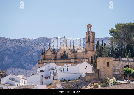 Real Colegiata de Santa María la Mayor à Antequera, province de Malaga, Andalousie, Espagne Banque D'Images