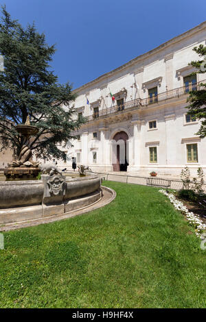 Italie, Pouilles, Martina Franca, Palais Ducal Banque D'Images