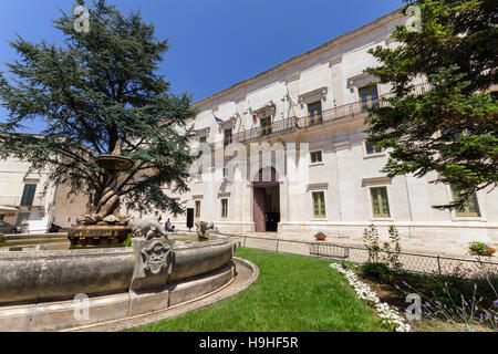 Italie, Pouilles, Martina Franca, Palais Ducal Banque D'Images