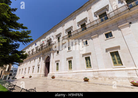 Italie, Pouilles, Martina Franca, Palais Ducal Banque D'Images