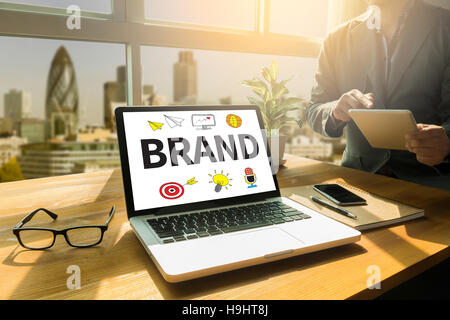 MARQUE Banque D'Images