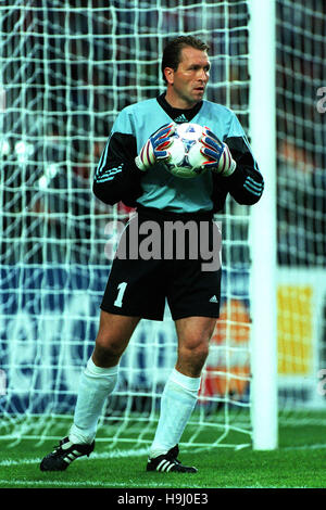 ANDREAS KOPKE ALLEMAGNE & Eintracht Francfort 22 Juin 1998 Banque D'Images