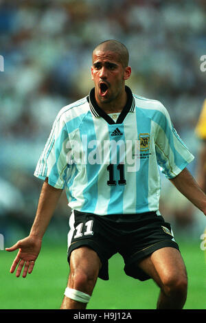 Photo Presse Vintage - Sampdoria 1997-1998 - Juan Sebastian Veron - Tirage Original