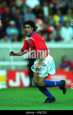 MARCELO SALAS CHILI 30 Juin 1998 Banque D'Images