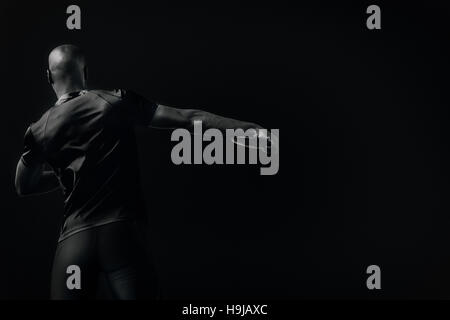 Libre de discus pitcher Banque D'Images