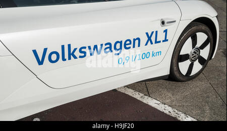 Volkswagen XL1 voiture. Banque D'Images