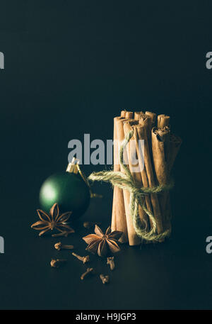 Épices de Noël Banque D'Images