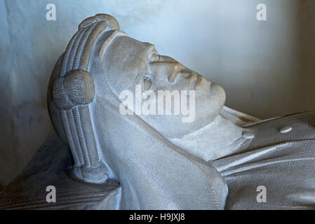 Monument à T E Lawrence dans l'église St Martin, Wareham, Dorset, Angleterre, Royaume-Uni Banque D'Images