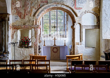 L'église St Martin, Wareham, Dorset, Angleterre, Royaume-Uni Banque D'Images