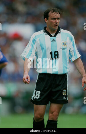 ABEL BALBO ARGENTINE 14 Juin 1998 Banque D'Images