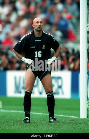 FABIEN BARTHEZ FRANCE & QUE MONACO 03 Juillet 1998 Banque D'Images