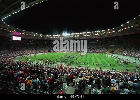 STADE DE FRANCE BRÉSIL/FRANCE 12 Juillet 1998 Banque D'Images